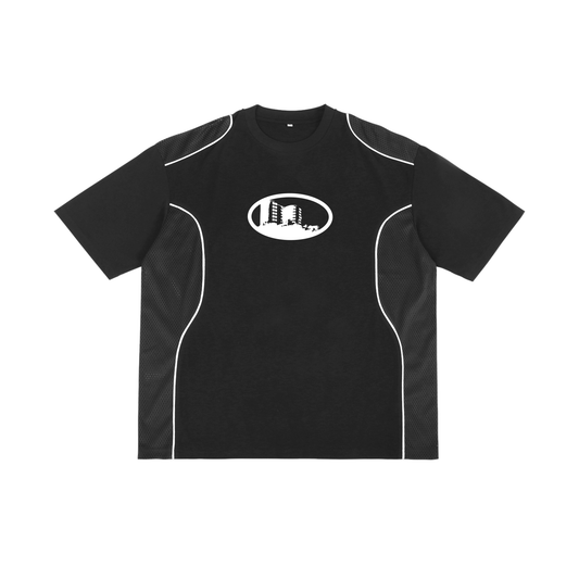 Contrast Piped Panel T-Shirt